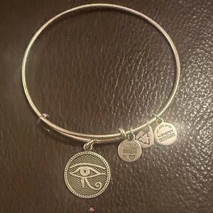 Alex and Ani Silver Charm Bracelet